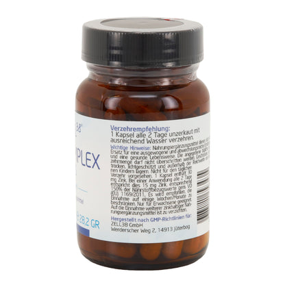 Zink Komplex Plus 30 mg – 60 Kapseln für Immunsystem & Haut
