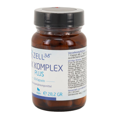 Zink Komplex Plus 30 mg – 60 Kapseln für Immunsystem & Haut
