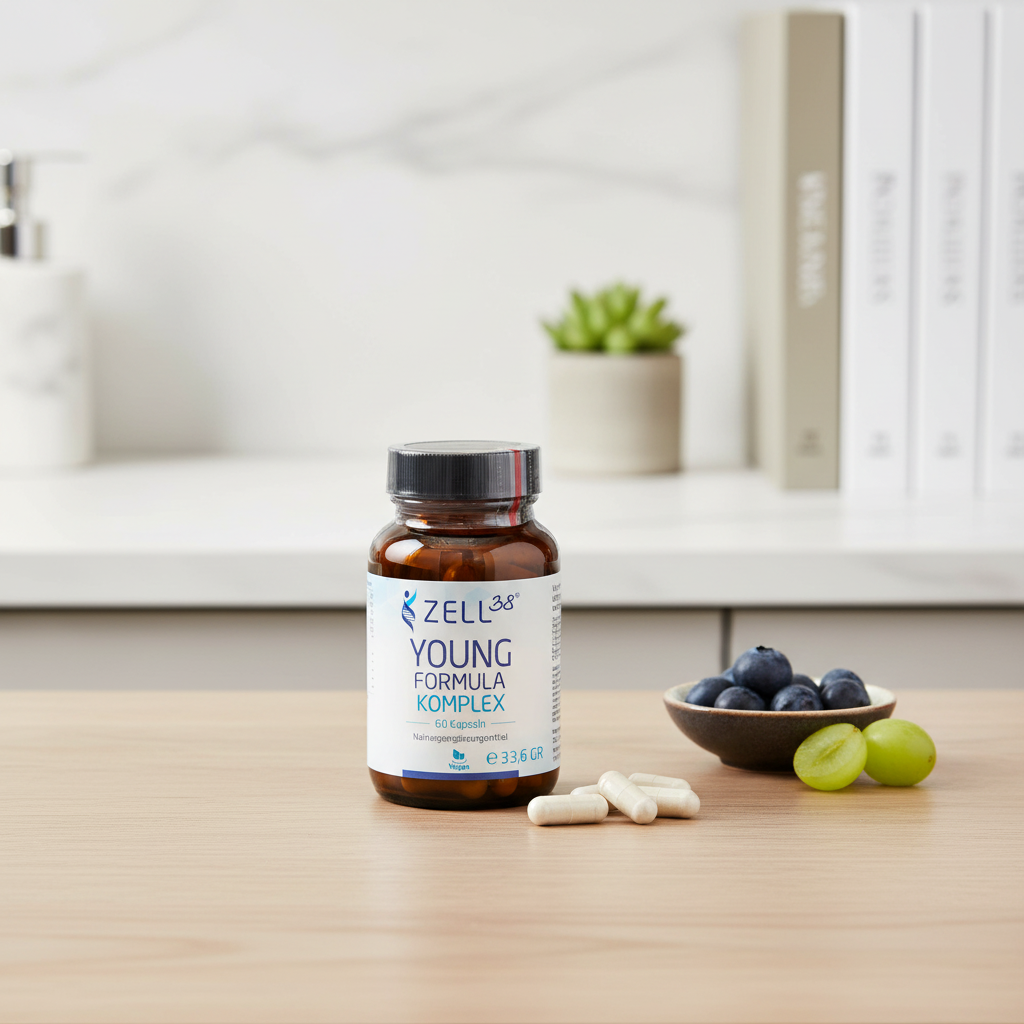Young Formula Komplex 60 Kapseln für Zellschutz, Haut & Vitalität – Anwendung & Dosierung