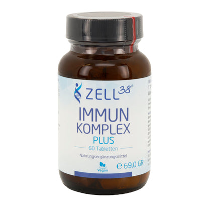Immun Komplex Plus 60 Kapseln Vitamine & Pflanzen für Immunstärke