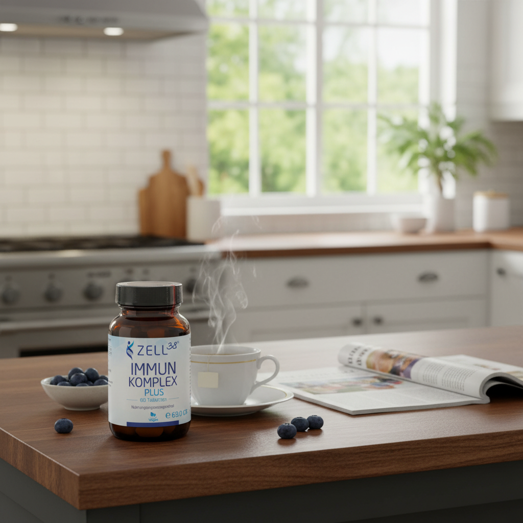 Immun Komplex Plus 60 Kapseln Vitamine & Pflanzen für Immunstärke – Detailansicht