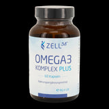 Omega3 Komplex Plus 60 Kapseln – Fischöl mit EPA, DHA & Vitamin E – vitamine kaufen | Gymazing