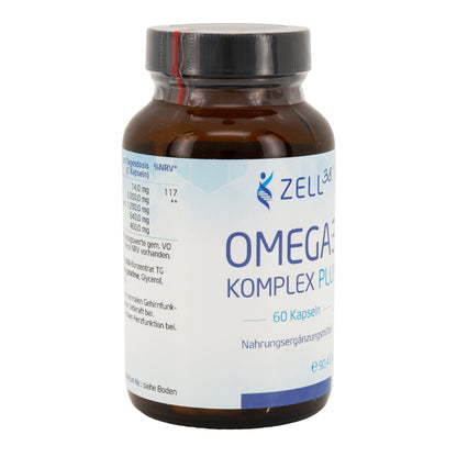 Omega3 Komplex Plus 60 Kapseln – Fischöl mit EPA, DHA & Vitamin E