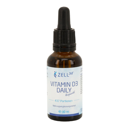 Vitamin D3 Daily Liquid 30ml – Für Immunsystem, Knochen & Muskeln