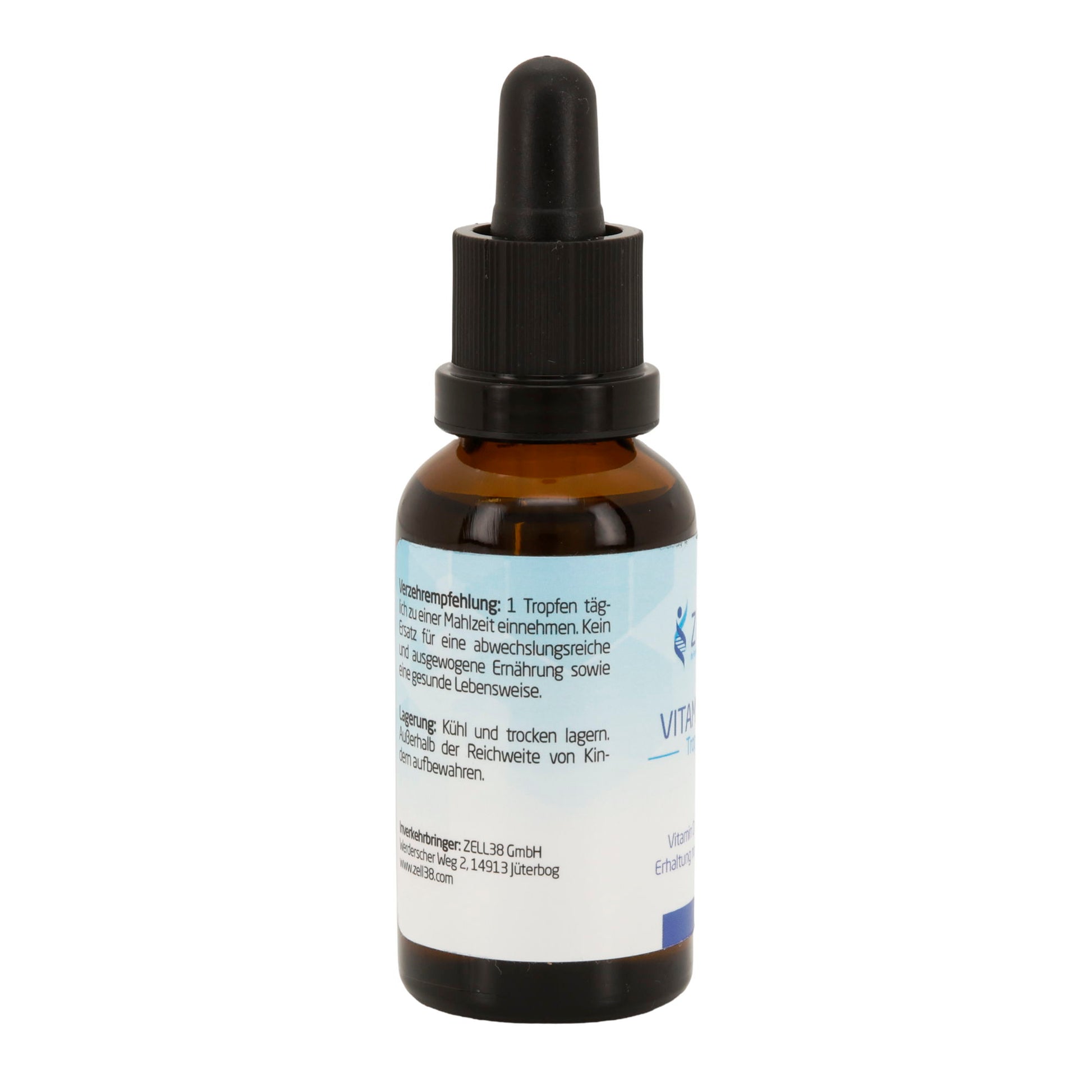 Vitamin D3 + K2 Liquid 30 ml – Für Knochen, Muskeln & Immunsystem
