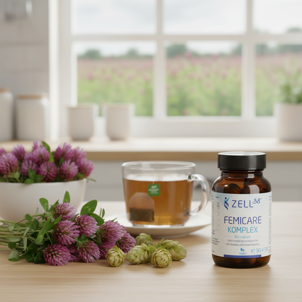 FemiCare Komplex 60 Kapseln – Isoflavone & Vitamine für Frauen – Detailansicht