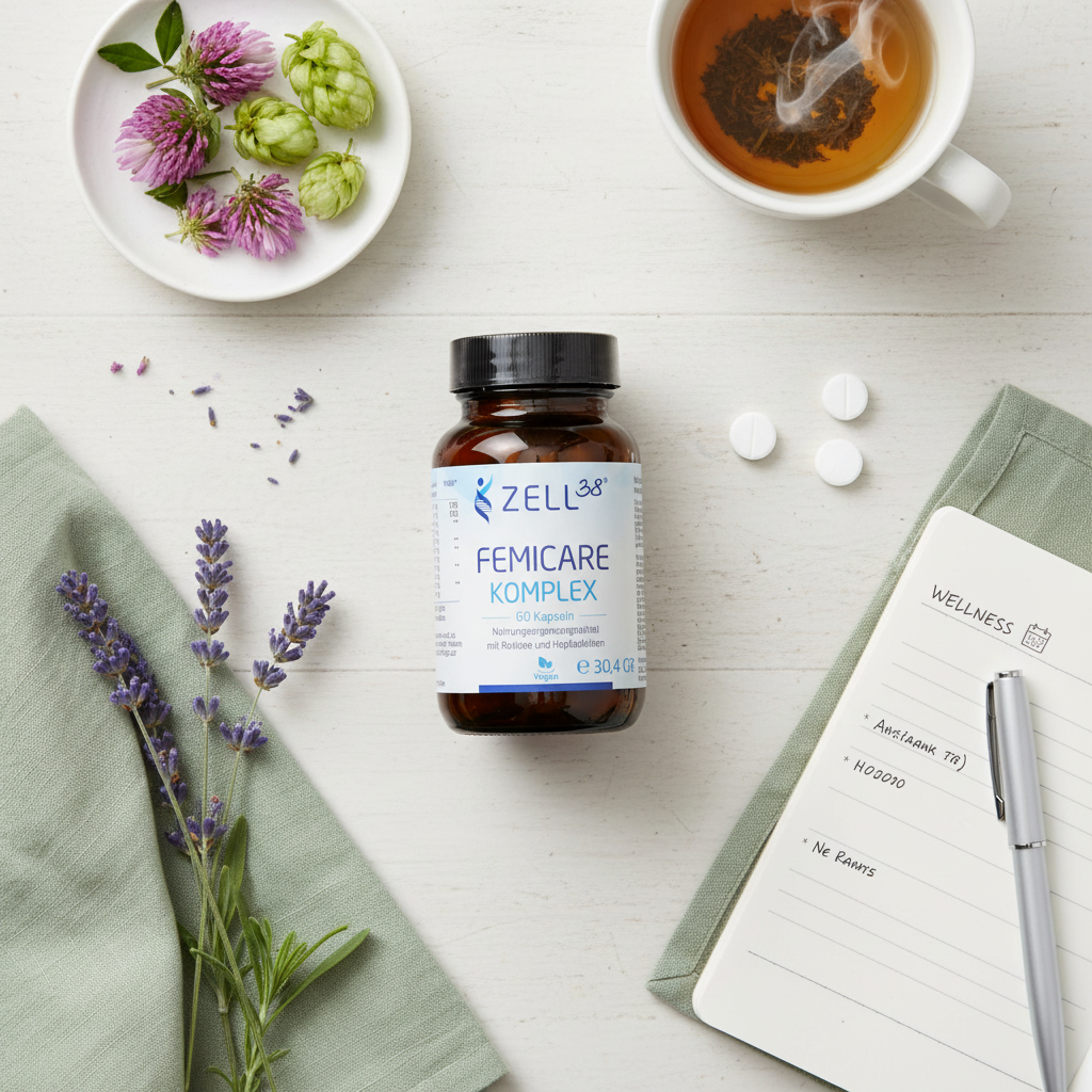 FemiCare Komplex 60 Kapseln – Isoflavone & Vitamine für Frauen – Anwendung & Dosierung