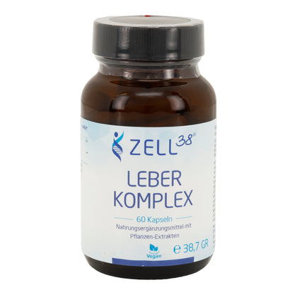 Leber Komplex 60 Kapseln – Artischocken & Mariendistel für Leber