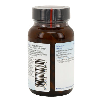 Leber Komplex 60 Kapseln – Artischocken & Mariendistel für Leber