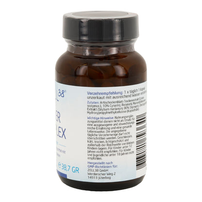 Leber Komplex 60 Kapseln – Artischocken & Mariendistel für Leber