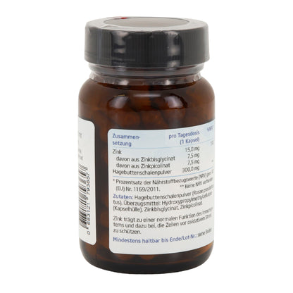 Zink Komplex 15mg 60 Kapseln hochdosiert Vitalität & Immunsystem