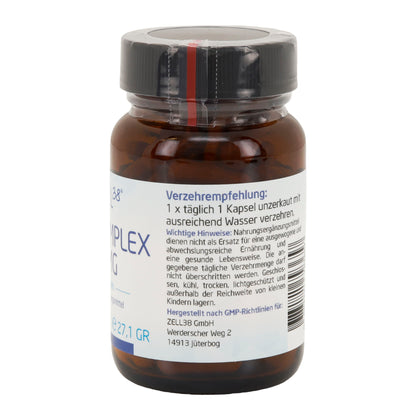 Zink Komplex 15mg 60 Kapseln hochdosiert Vitalität & Immunsystem