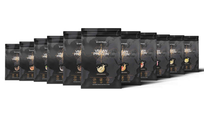 GYMTRAIL® Veganes Eiweißpulver Erbsenprotein Birkenzucker