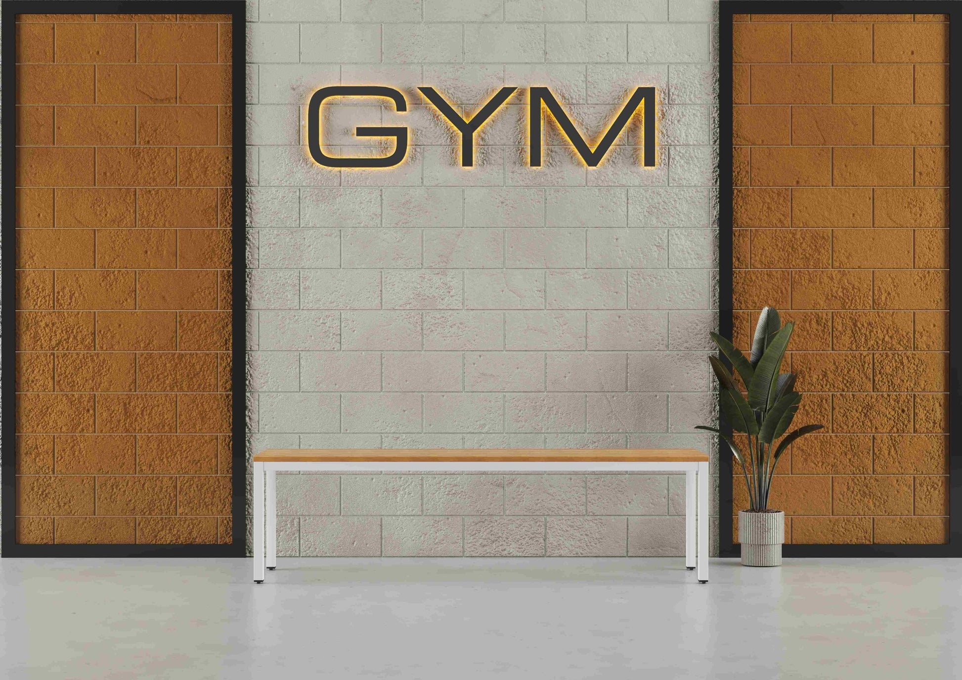 Sitzbank für Umkleideräume, Umkleidesitzbank, Umkleidebank, Garderobenbank, Sportbank, Bank mit Echtholz für Fitnessstudio
