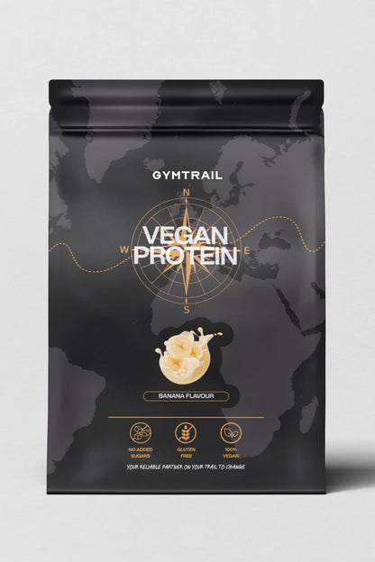 GYMTRAIL Veganes Eiweißpulver - Banane