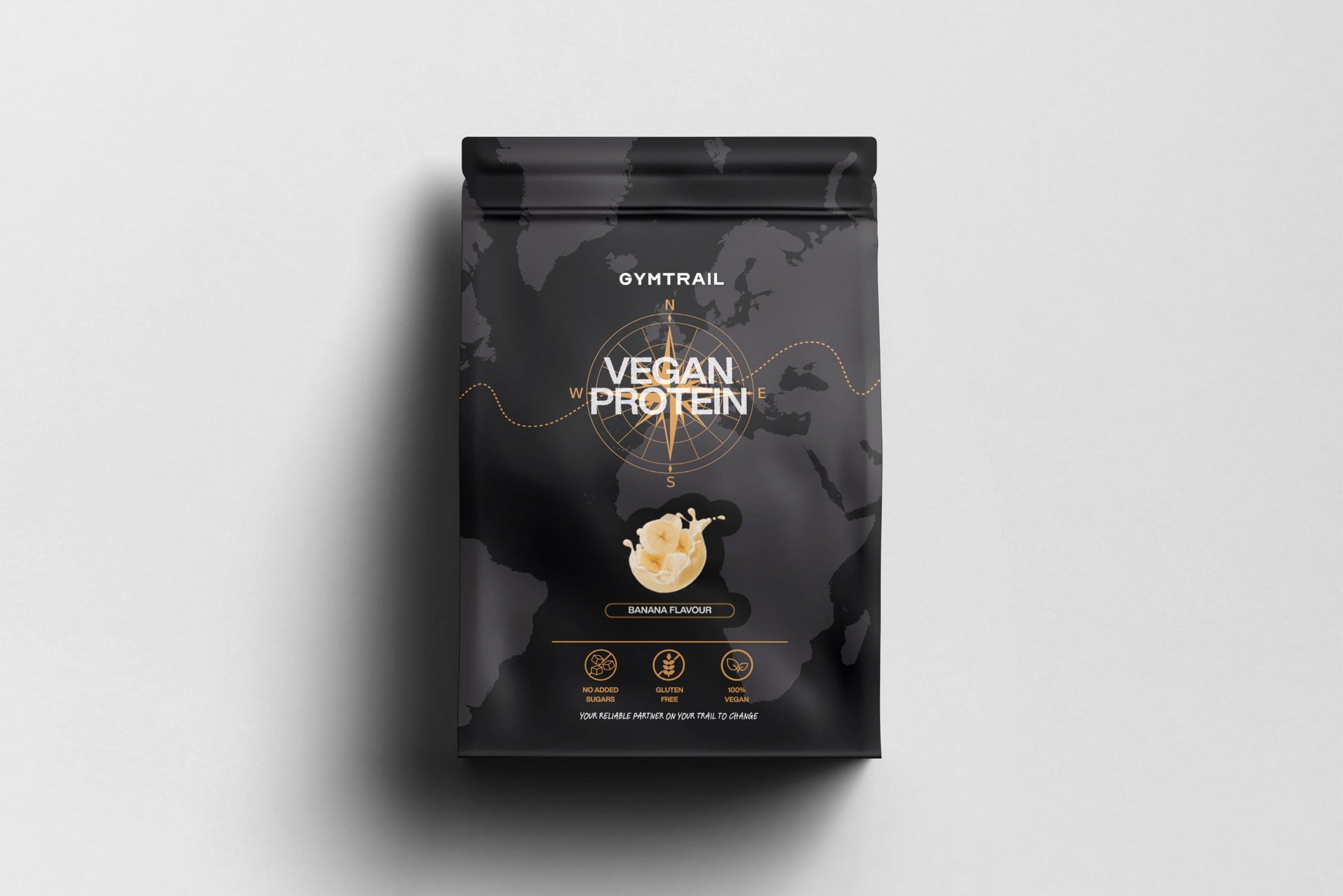GYMTRAIL Veganes Eiweißpulver - Banane