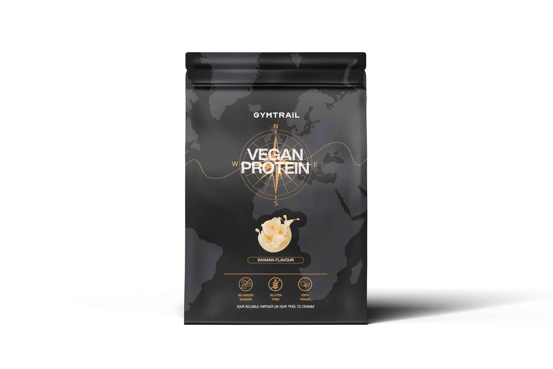 GYMTRAIL® Veganes Eiweißpulver Erbsenprotein Birkenzucker