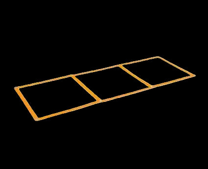 GT Speed Ladder – modulare Agility-Leiter für schnelles Training – Lieferumfang