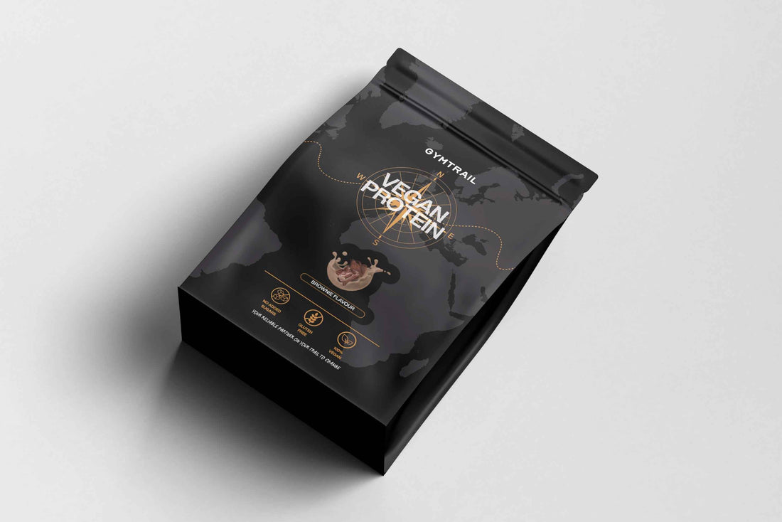 GYMTRAIL® Veganes Eiweißpulver Erbsenprotein Birkenzucker