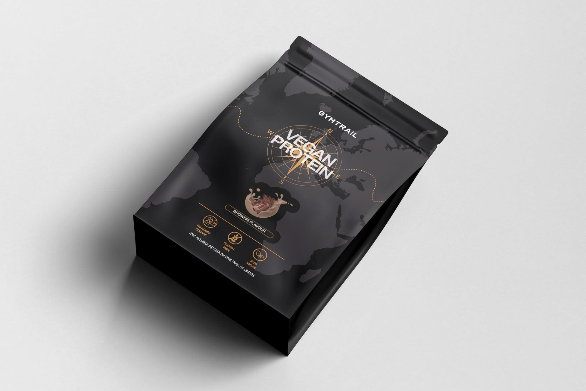 GYMTRAIL Veganes Eiweißpulver - Brownie