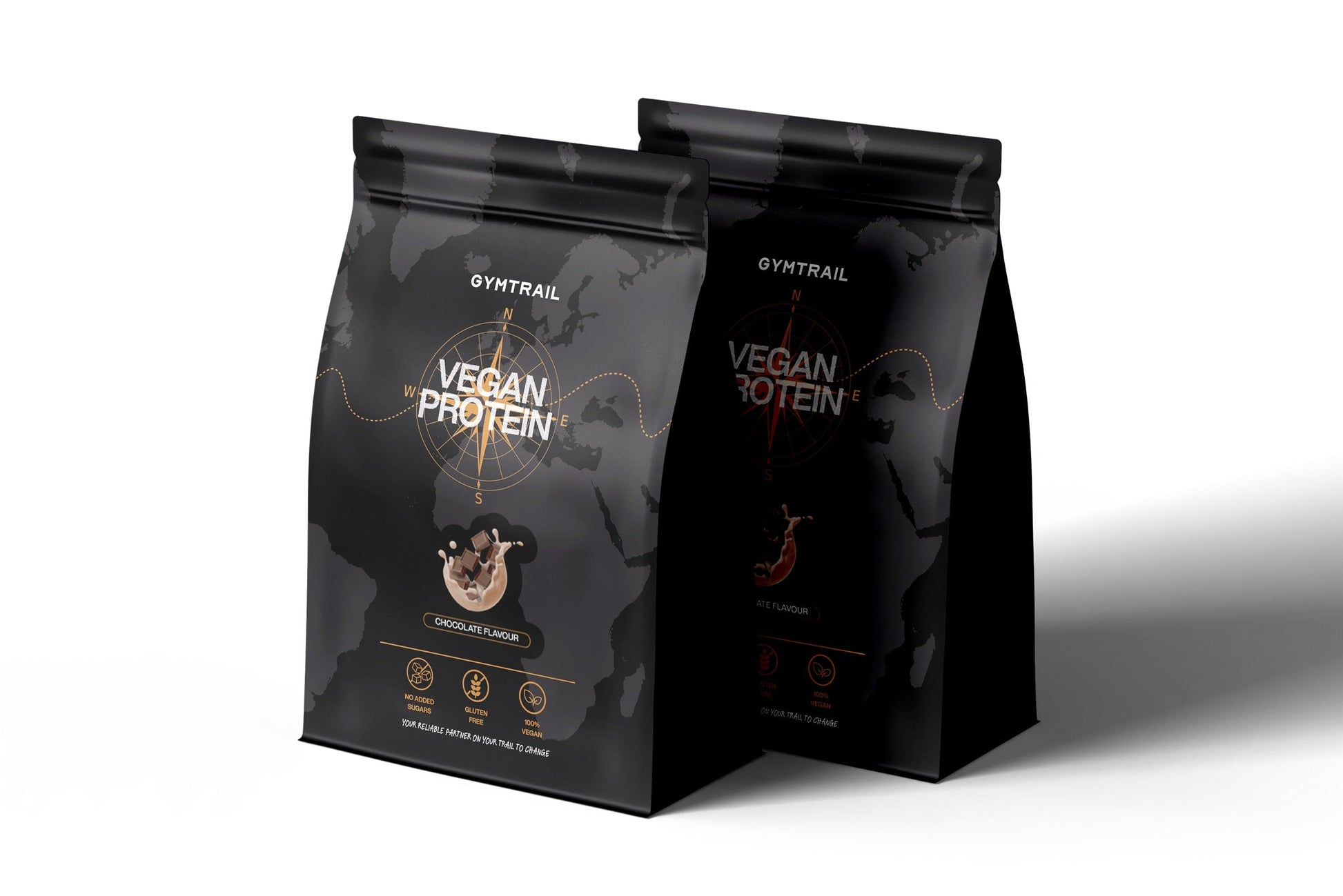 GYMTRAIL Veganes Eiweißpulver - Schokolade