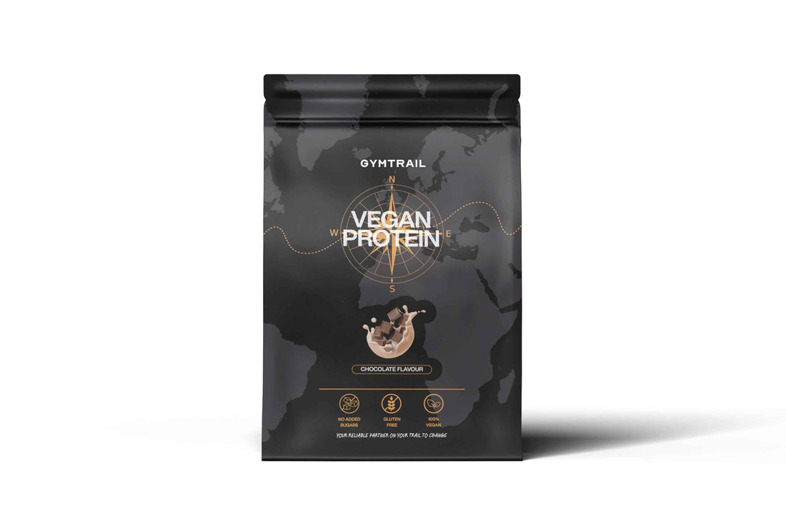 GYMTRAIL® Veganes Eiweißpulver Erbsenprotein Birkenzucker