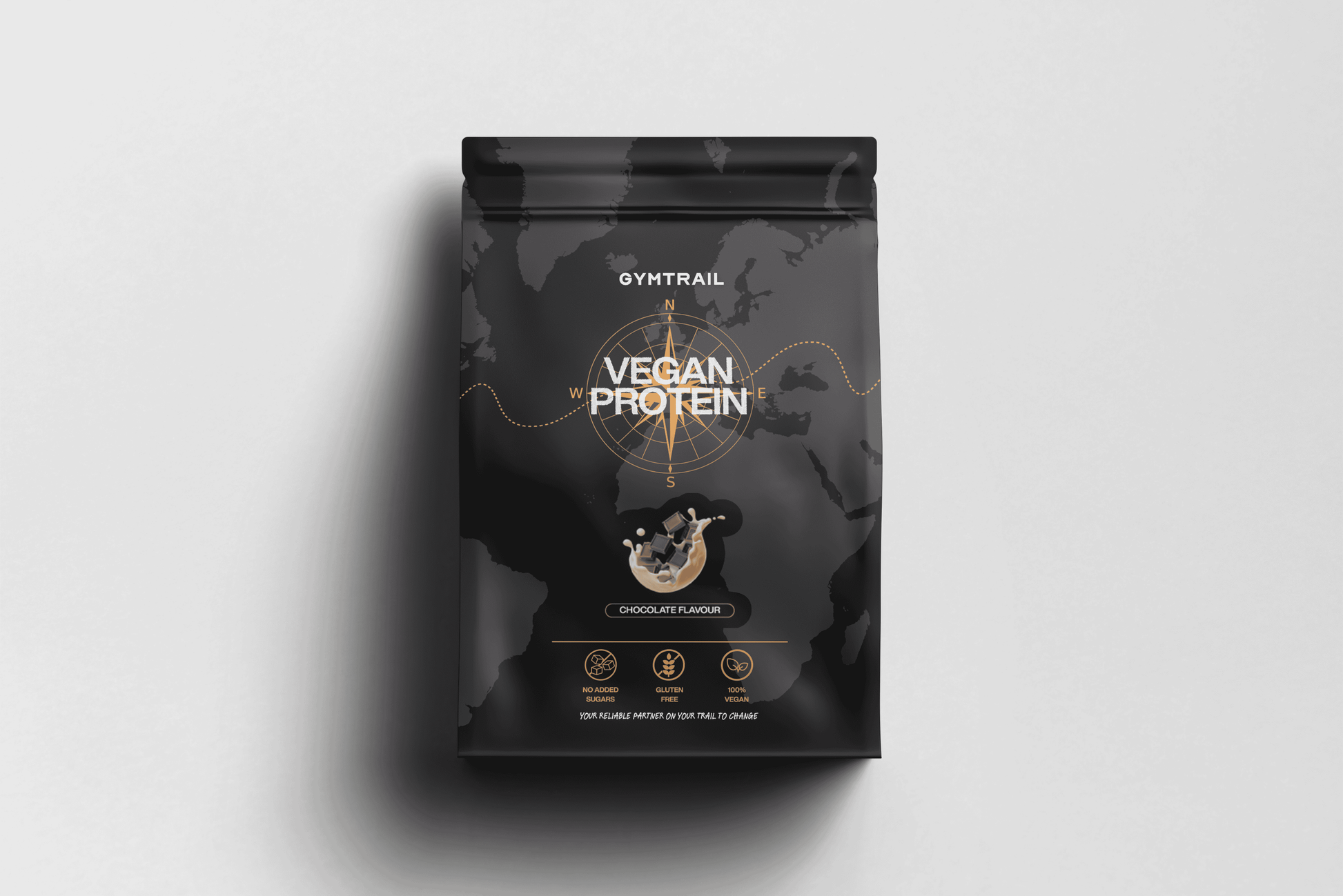 GYMTRAIL Veganes Eiweißpulver - Schokolade