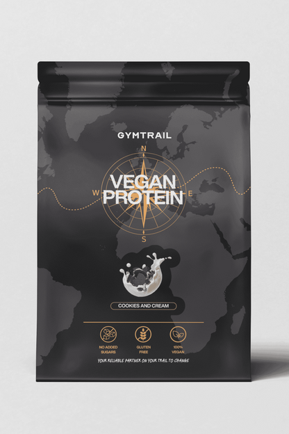 GYMTRAIL Veganes Eiweißpulver - Cookies & Cream