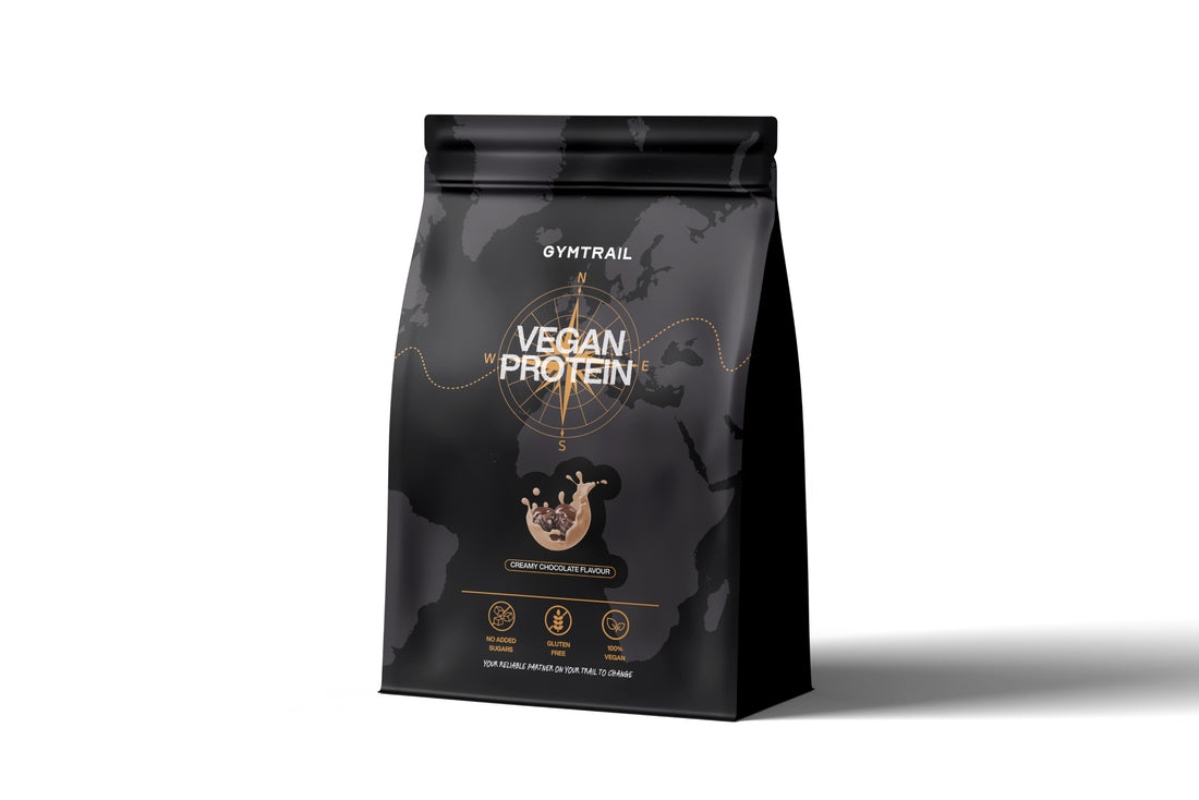 GYMTRAIL® Veganes Eiweißpulver Erbsenprotein Birkenzucker
