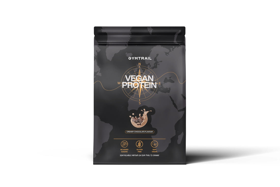 GYMTRAIL® Veganes Eiweißpulver Erbsenprotein Birkenzucker