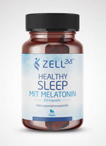 Healthy Sleep – Natürliche Einschlafhilfe mit Melatonin, GABA & Pflanzenextrakten für erholsamen Schlaf