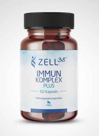 Immun Komplex Plus 60 Kapseln Vitamine & Pflanzen für Immunstärke