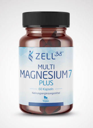 Multi Magnesium 7 Plus – 7 Magnesiumverbindungen & Vitamin C für Muskeln, Nerven & Energiestoffwechsel