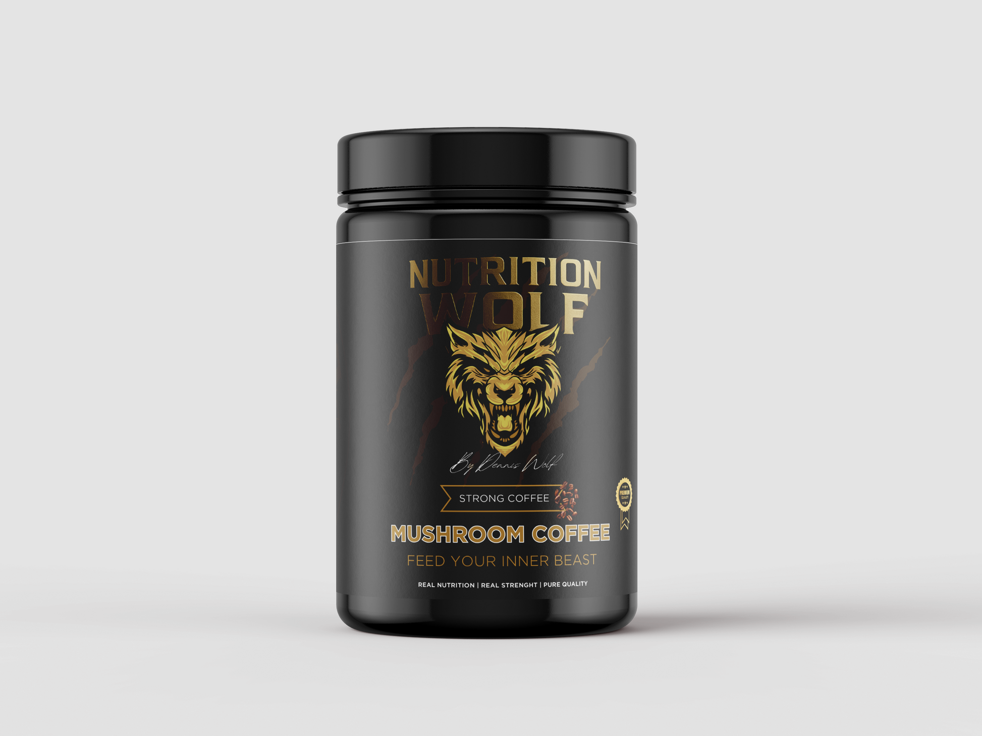 Mushroom Coffee – Natürlicher Fokus & Energie ohne Koffein-Crash 300g Starker Kaffee