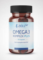 Omega3 Komplex Plus – Hochdosiertes Fischöl mit EPA, DHA & Vitamin E für Herz, Gehirn & Immunsystem