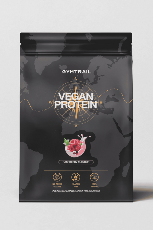 GYMTRAIL Veganes Eiweißpulver - Himbeere
