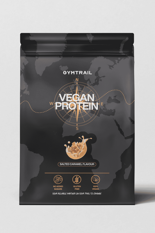 GYMTRAIL Veganes Eiweißpulver - Salzkaramell
