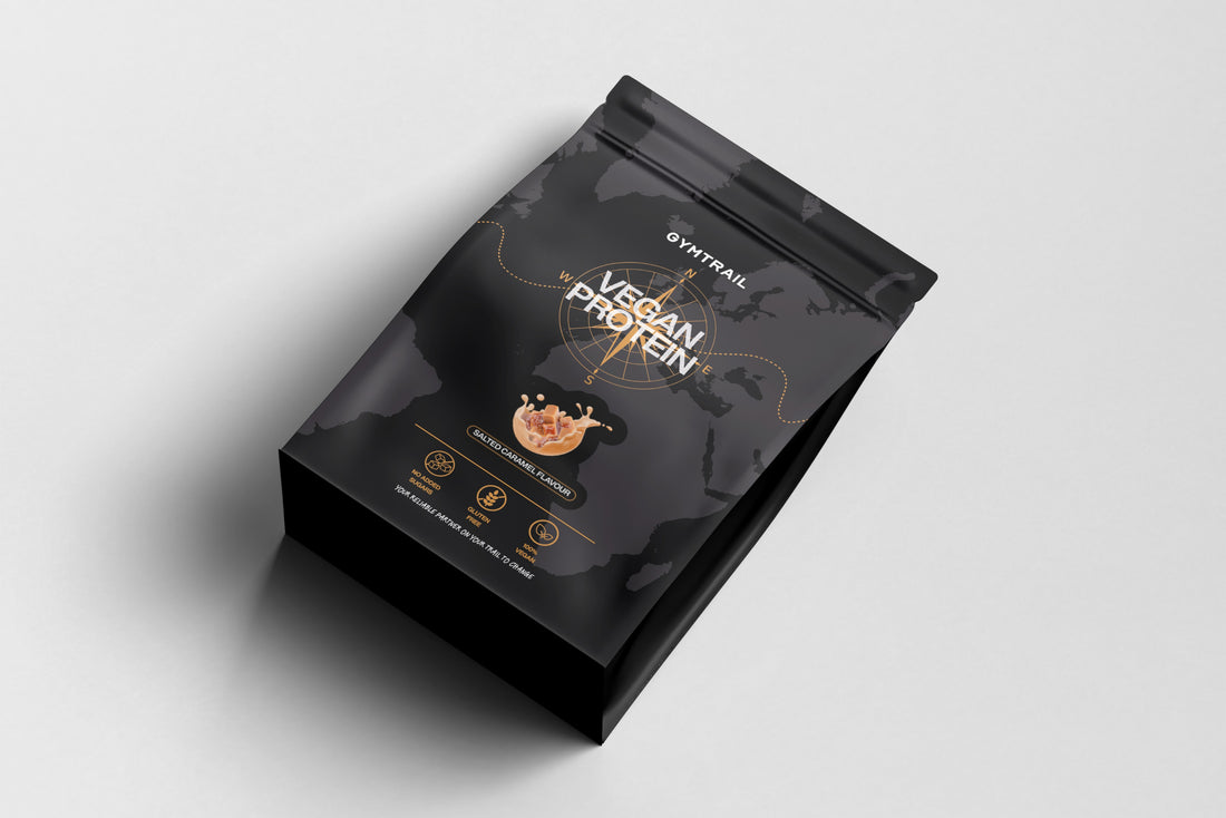 GYMTRAIL® Veganes Eiweißpulver Erbsenprotein Birkenzucker