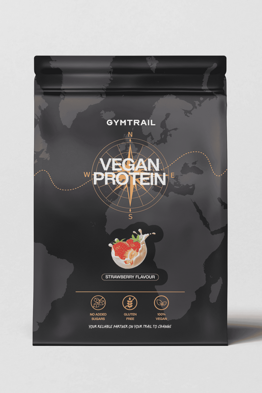 GYMTRAIL Veganes Eiweißpulver - Erdbeere