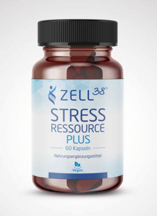 Stress Ressource Plus – Natürliche Unterstützung für Nerven, Energie & mentale Balance 60 Kapseln Default Title