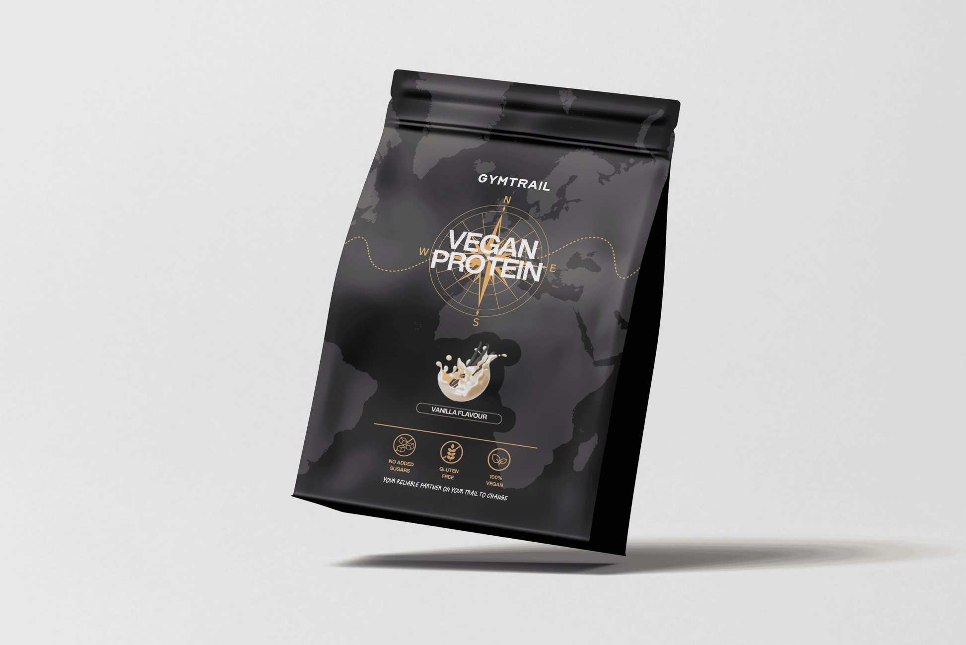 GYMTRAIL Veganes Eiweißpulver - Vanille