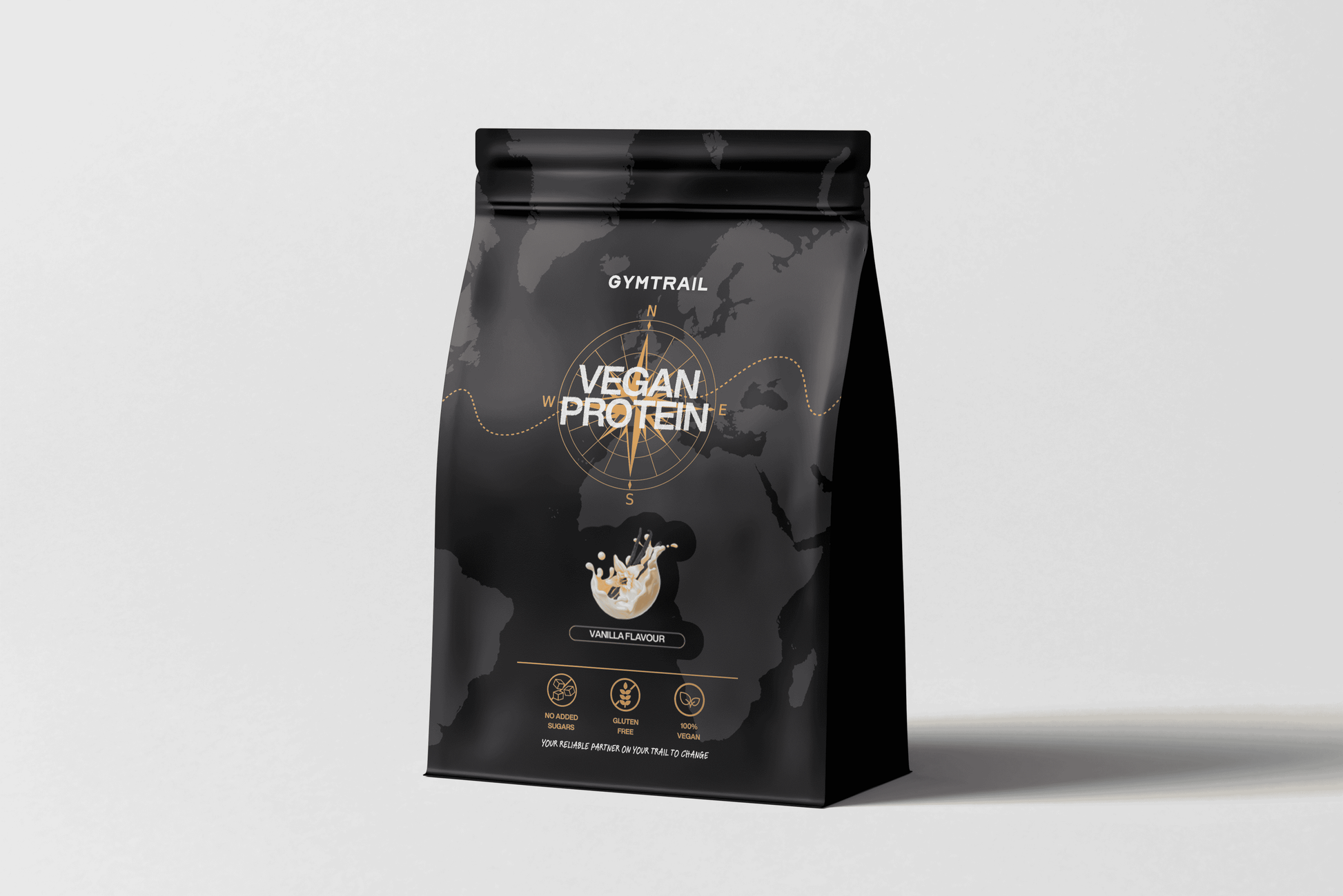 GYMTRAIL Veganes Eiweißpulver - Vanille