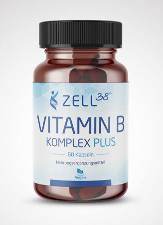 Vitamin B Komplex Plus – Hochdosierter B-Vitamin-Komplex für Energie, Nerven & Stoffwechsel 60 Kapseln