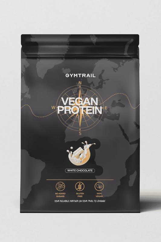 GYMTRAIL Veganes Eiweißpulver - Weisse Schokolade