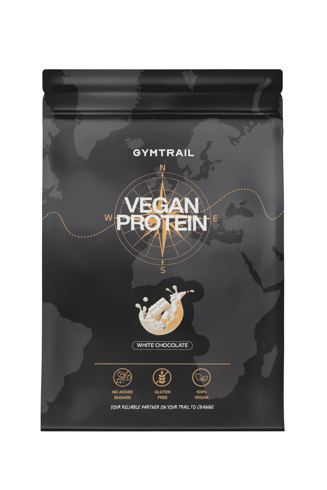 Pflanzliches Protein - Weisse Schokolade