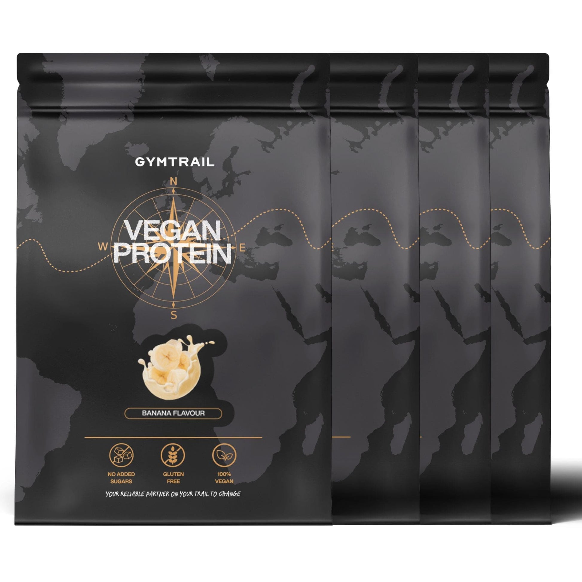 GYMTRAIL Veganes Eiweißpulver - Salzkaramell