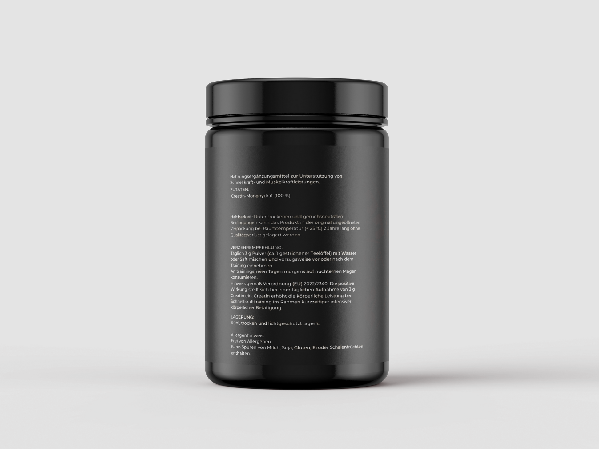 Creatine Monohydrate Pulver – Reines Creapure® für Kraft & Muskelaufbau 300g
