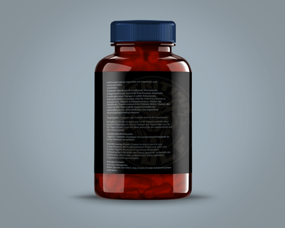 Multivitamin & Mineral Kapseln – Hochdosiert für Energie & Immunsystem - 60 Kapseln