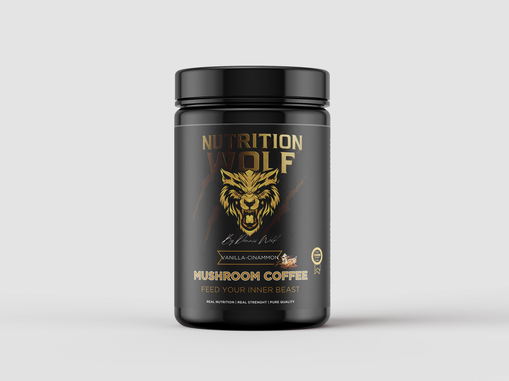 Mushroom Coffee – Natürlicher Fokus & Energie ohne Koffein-Crash 300g Vanille-Zimt