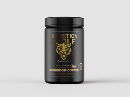 Mushroom Coffee – Natürlicher Fokus & Energie ohne Koffein-Crash 300g Vanille-Zimt